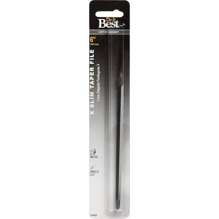 Do It Best 6'' X-Slim Taper File 334626