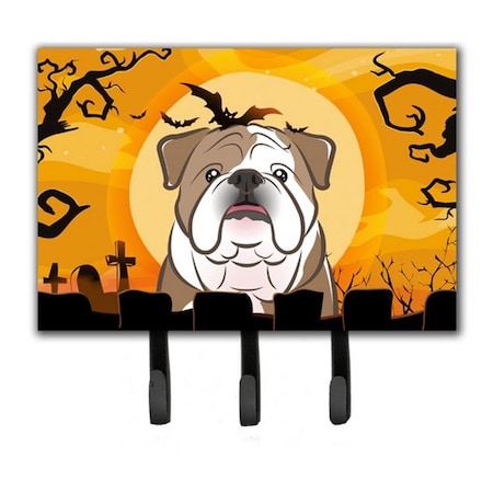 Carolines Treasures Halloween English Bulldog Leash and Key Holder BB1777TH68