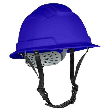 Jackson Safety Hard Hat, Full Brim, BLOCKHEAD2, Blue 22522