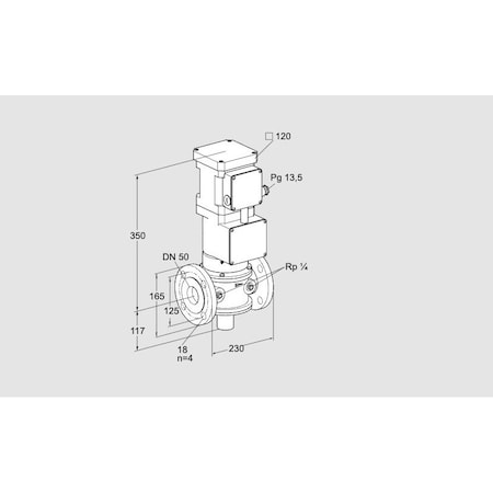 Honeywell Kromschroder VLV, MTR, GAS, VK 50F40T5A93DSF KS85315123