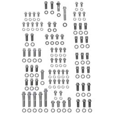 Whole-In-One 5349501 Sb Chevy Stainless Steel 12 Point Engine & Accessory Bolt Kit WH90819
