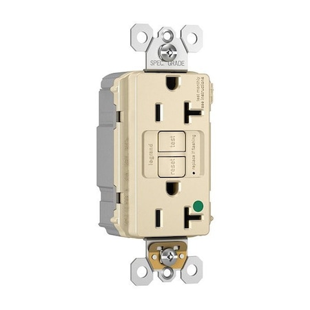 Legrand PLUGTAIL, 20 A, 125V AC, Ivory, Plastic PT2097HGTRI