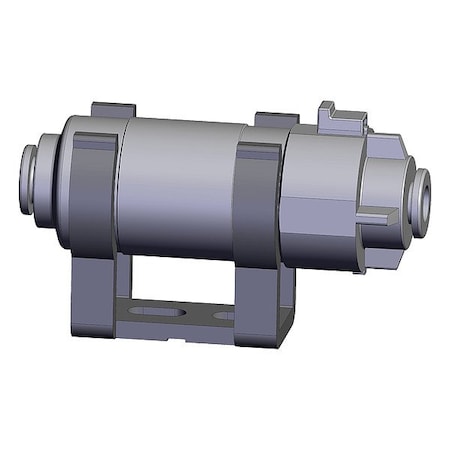 Smc In-Line Air Filter, Push-to-Connect ZFC74-B