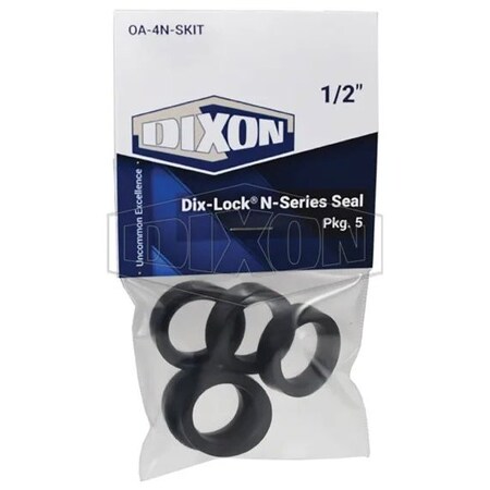 Dixon 1/2 DIX-LOCK SEAL KIT PACK of 5 - RETAIL OA-4N-SKIT