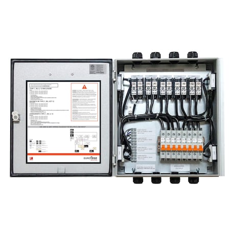 Eurofase Eurofase 4 Zone 120V to 240V Universal Relay Control Box EFURCB24M4