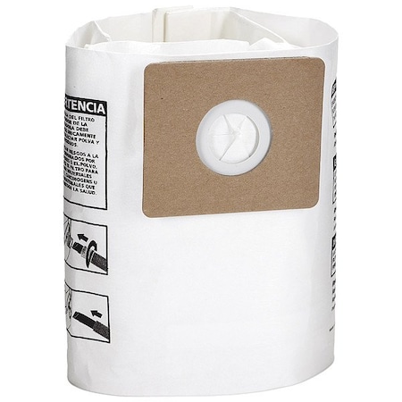 Shop-Vac Vacuum Bag, 3 PK 9066833