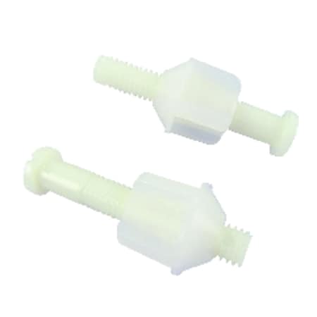 Danco Toilet Seat Hinge Bolts White Plastic For Universal 9D00088095