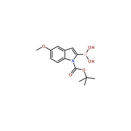 Ak Scientific 1-BOC-5-methoxyindole-2-boronic acid (1g), CAS 290331-71-4 V4947-1g