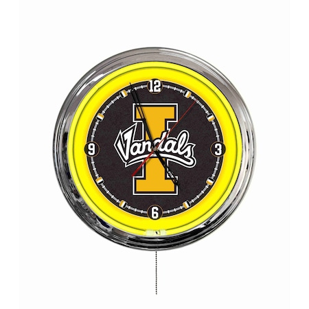 Holland Bar Stool University of Idaho 16 LED Wall Clock ClkL16