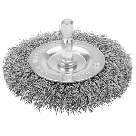 Performance Tool 3" Wire Wheel, 1/4" Shk , Coar W1209