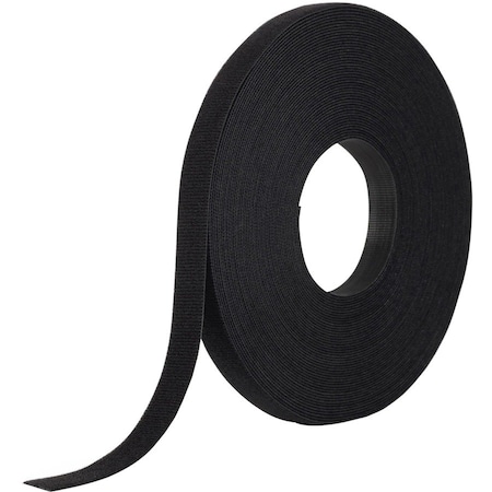 Velcro Brand Reclosable Fastener, No Adhesive, 75 ft, 3/4 in W, Black 189645