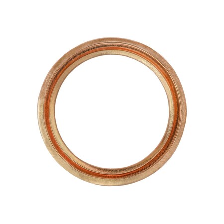 Auveco Oil Drain Plug Crushable Gasket 16mm Inside Diameter Copper, 10PK 17263