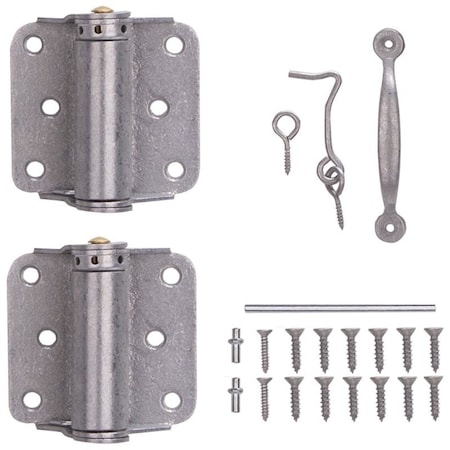 Prosource Hinge Set, Galvanized Zinc, Zinc, 1 Set-Piece LR-114-PS