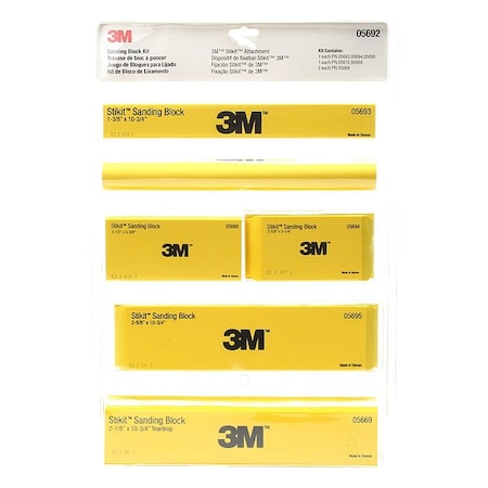 3M Sanding Block Kit 7000120058