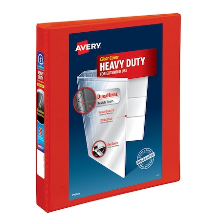 Avery Heavy-Duty View 3 Ring Binder, 1 In Ring 79170