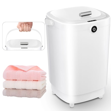 Edendirect Electric Towel Warmer Bucket in White, 20L Capacity, with Timer, Towel Warmer for Bathroom ZR-MJT-WHITE