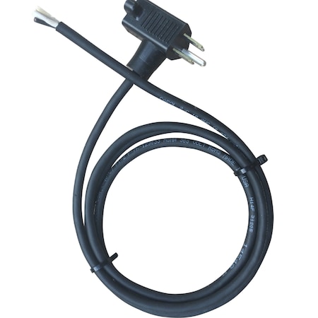 Sump Alarm Piggyback Power Cord, 6 Ft., Control of Pumps or Motors, 10 Amp Load at 120 Volts PC-PB-6-18-2