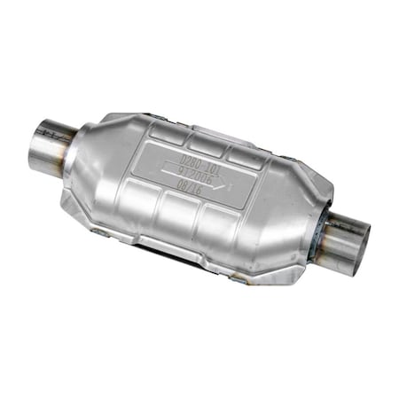 Flowmaster 2.5 x 16.5 in. Universal OBDII Stainless Steel Catalytic Converter 912006