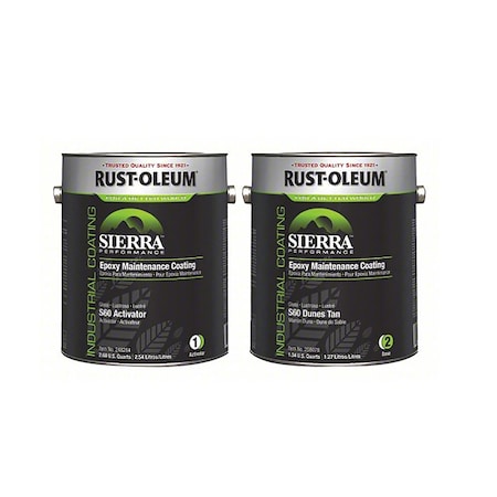 Rust-Oleum 1 gal Floor Coating Kit, Gloss Finish, Gray, Water Base 251212