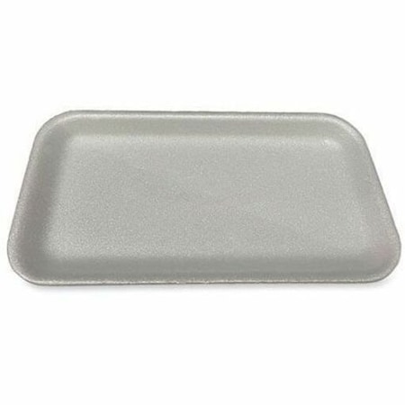 Gen Meat Trays, No 17S, 8.5 x 4.69 x 0.64, White, 500PK 17SWH