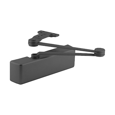Lcn Door Closers, Non-Hold Open, Black, Non-Handed 4040XP-CUSH 693