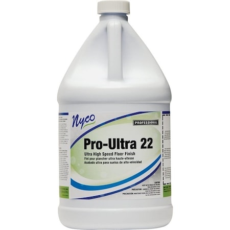 Nyco Floor Finish, 128 oz, Liquid, Acrylic Polymer, White NL175-G4
