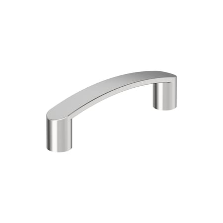 Amerock Rift 3 inch (76mm) Center-to-Center Polished Chrome Cabinet Pull, 25PK 25VMP3689826