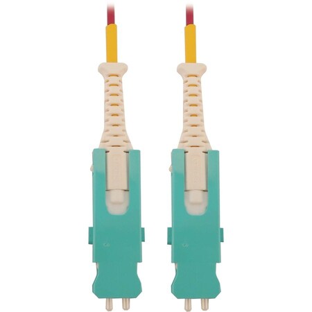 Eaton Tripp Lite Series 400G Multimode 50/125 OM4 Fiber Optic Cable Duplex SN-PC M/M, LSZH, N823S-01M-MG
