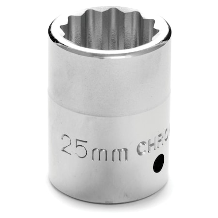 Performance Tool W34825 3/4" Drive 12-Point Standard Socket 25mm