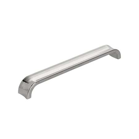 Amerock Concentric 7-9/16 in 192 mm Center-to-Center Polished Nickel Cabinet Pull BP36815PN