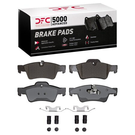 Dfc 5000 Advanced Disc Brake Pad Set,  1551-1122-01