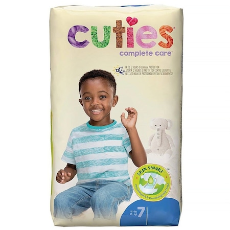 Cuties Complete Care Diapers, Size 7, 200PK CDB007