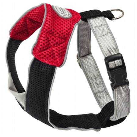 Doggles XXS V Mesh Harness - Red-Black HAOMXX13