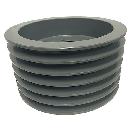 B&B Manufacturing Bushing 6 Groove V-Belt Pulley 11.35 inch OD 6B110SF