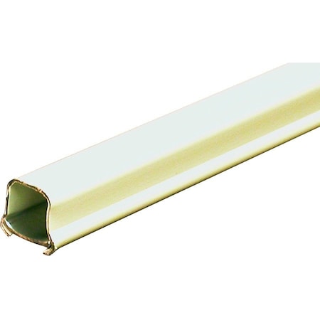 Wiremold Raceway, 3/4 in W, 3/4 in H, 10 ft L, Ivory V700