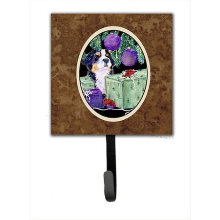 Carolines Treasures 4.25 x 6 in. Bernese Mountain Dog Leash Or Key Hook SS8582SH4