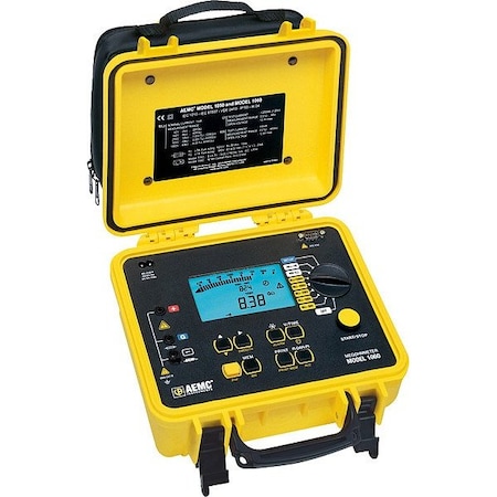 Aemc Instruments Megohmmeter and Insulation Tester, 200 mA 1060