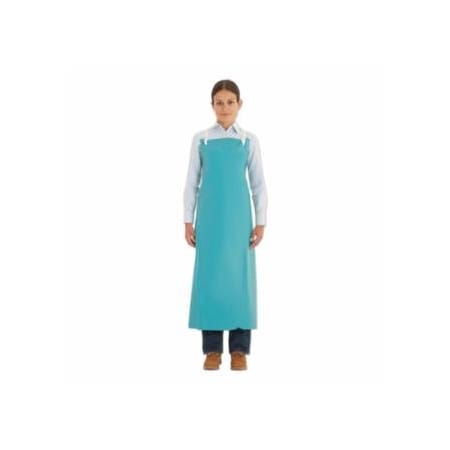 Alphatec PVC Adjustable Apron, 56-100, 18 mil, 48 in Ties, 33 in W, 44 in L, Green, 12PK 012-56-100-33X44