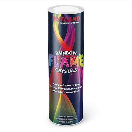 Rutland Rainbow Flame Crystals Case 25 Packets 715P