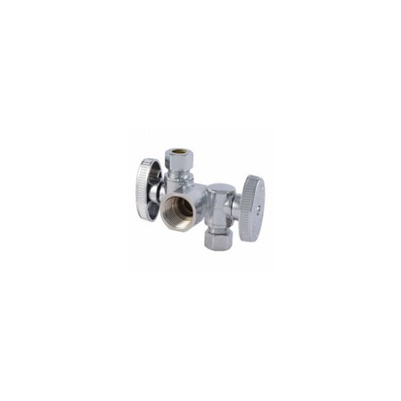 Sharkbite 1/2inx3/8inFull BallValve FIPDS123838Z
