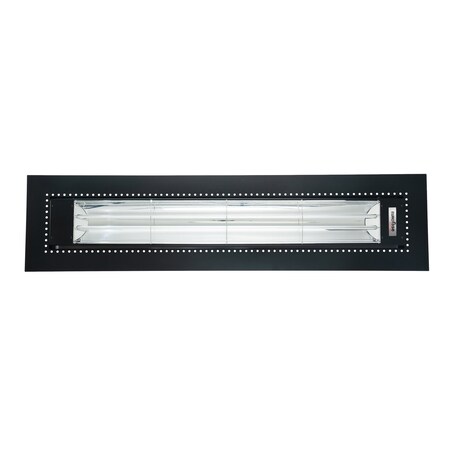 Eurofase 304 Black SS Flush Mount Kit For 61in Patio Heaters EF61FMPFB