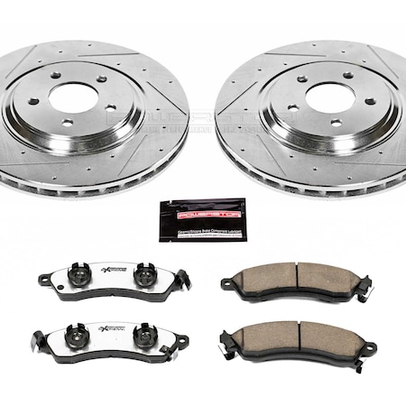 Powerstop FRONT STREET WARRIOR BRAKE KIT K1304-26