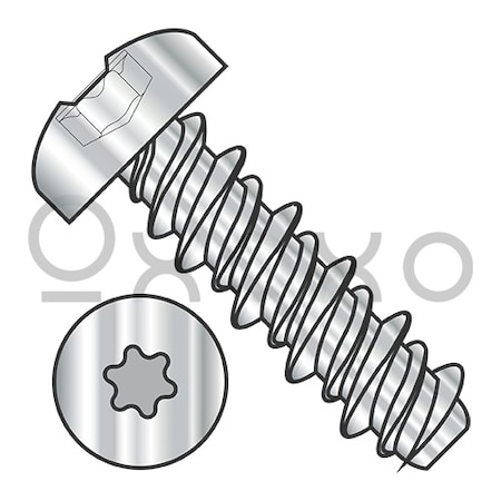 10-16X1 #8HD Six Lobe Pan High Low Screw Fully Threaded 18-8 Stainless Steel, 2000PK