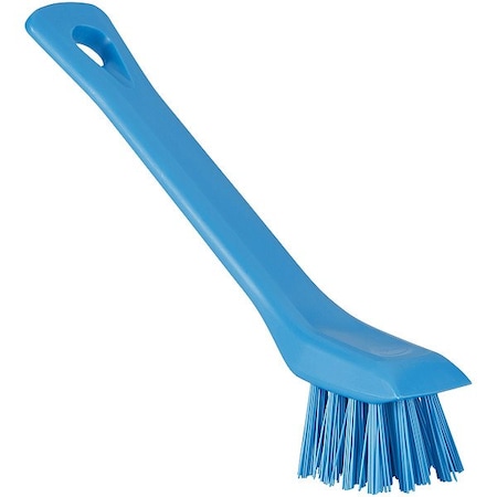 Vikan Detail Brush, Blue Bristle, Stiff 39513
