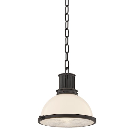 Hudson Valley Lighting Pinesbridge 1 Light Pendant in Distressed Bronze Finish 9309-DB