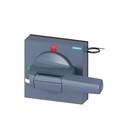 Siemens handle with masking plate standard illuminated size 100x 100 for shaft 8x 8 8UD1841-2CF01
