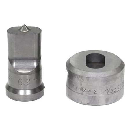 Edwards Oblong Punch & Die Set ED9-PDOB9/16X11/16