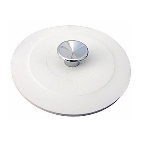 Larsen Supply Co 4-1/2" Wht Rubb Stopper 02-4013