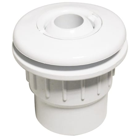 Custom Molded Products Fiberglass Wall Fitting with Eyeball - Gray CMP25523701000