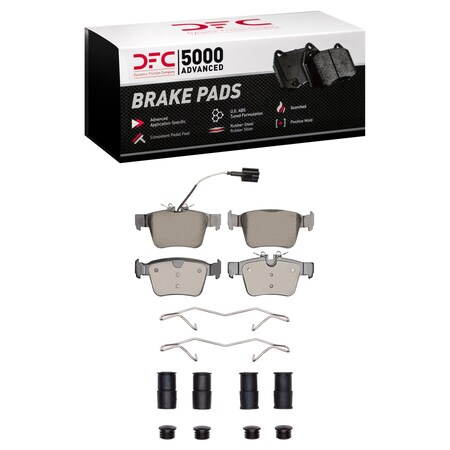 Dfc 5000 Advanced Disc Brake Pad Set,  1551-1989-01